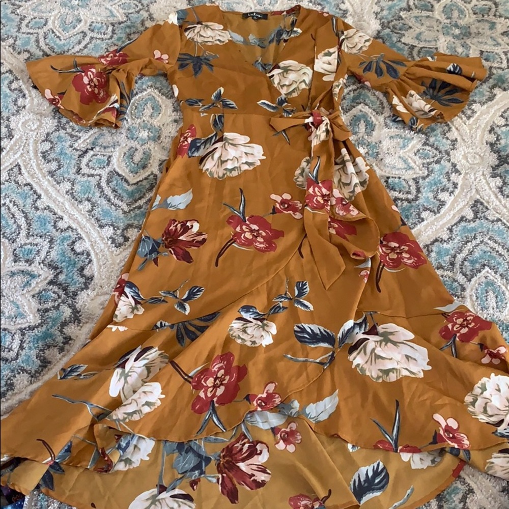 Summer floral dress.